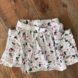 Remove girl holiday skirt